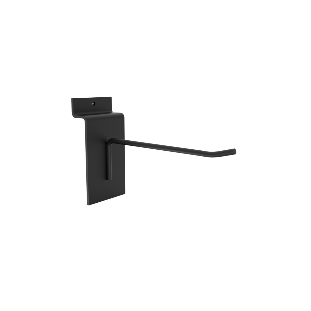 Enkel krok för spårpanel-100mm-svart