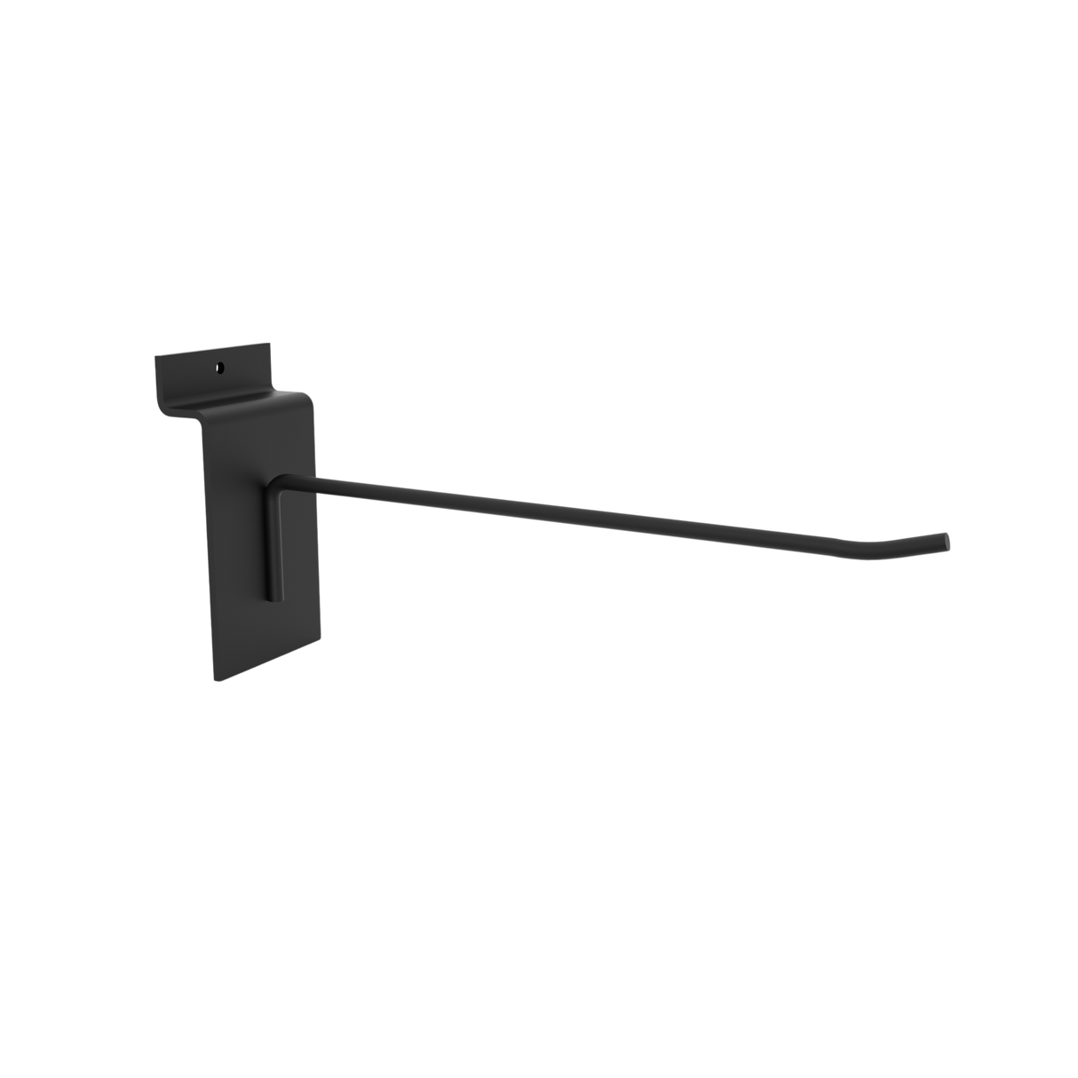 Enkel krok för spårpanel-200mm-svart