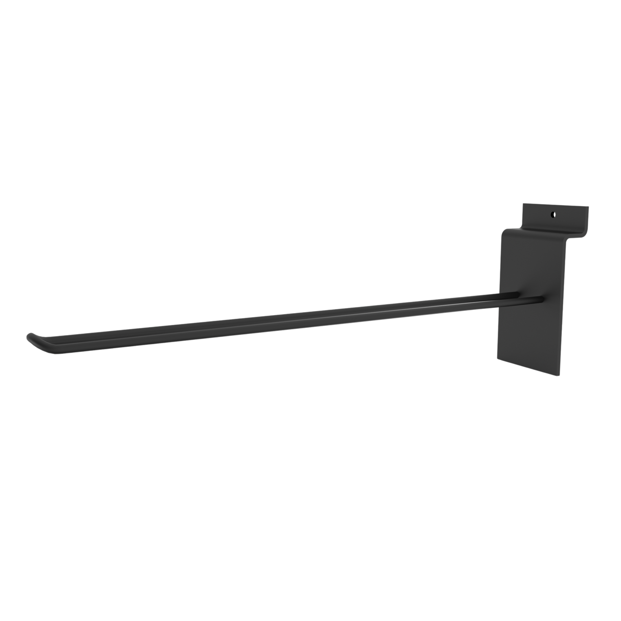 Euro dubbelkrok för Spårpanel-300mm-Svart