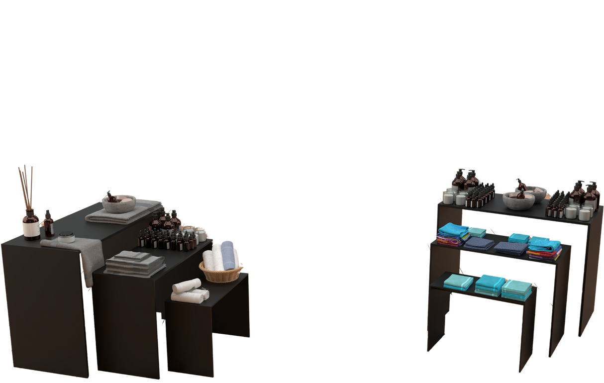 Displejový stolek ořech