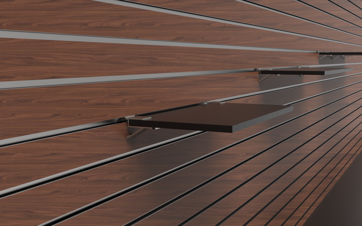 Plankdrager kleurloos aluminium