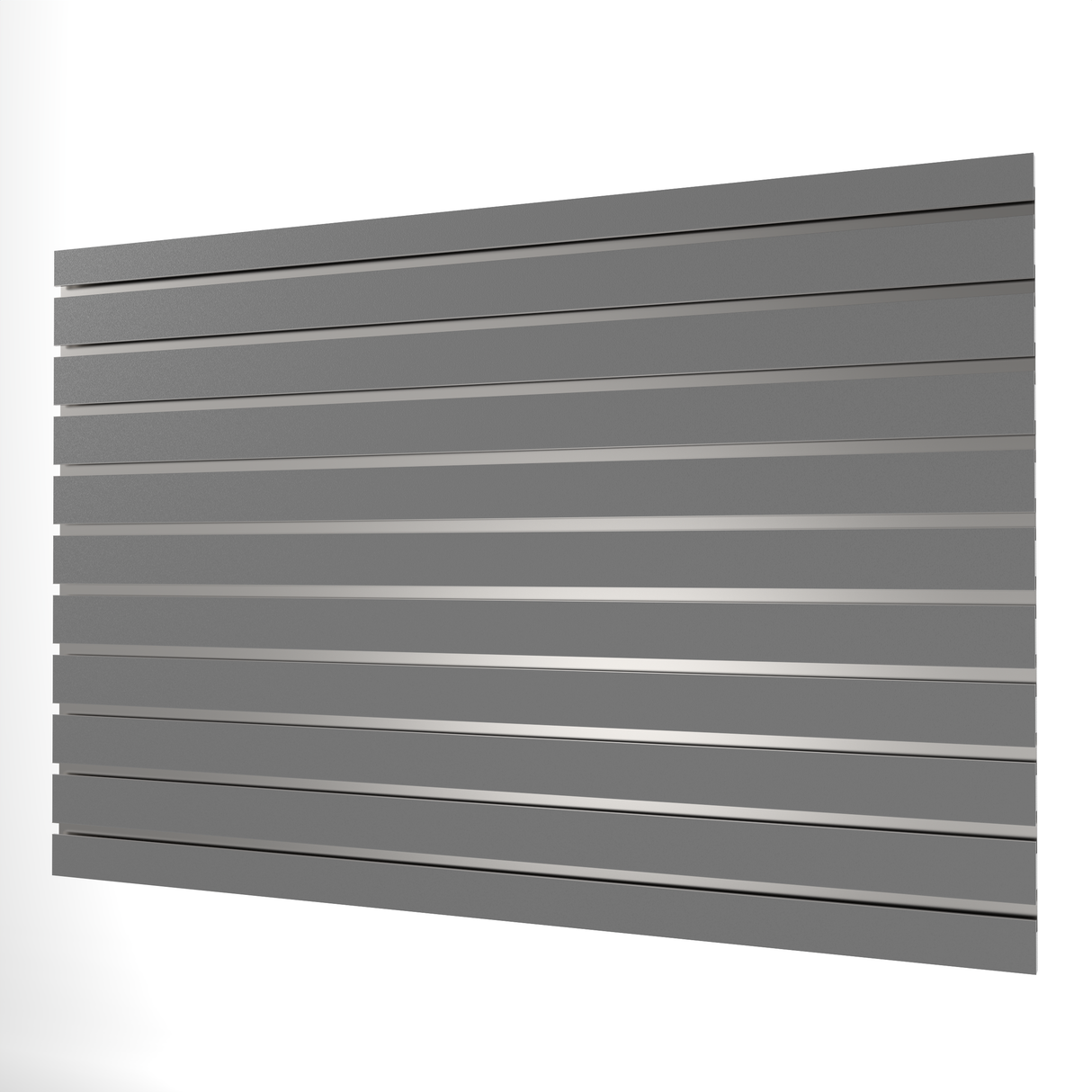 Grey Slatwall Panel (1200mm x 800mm)