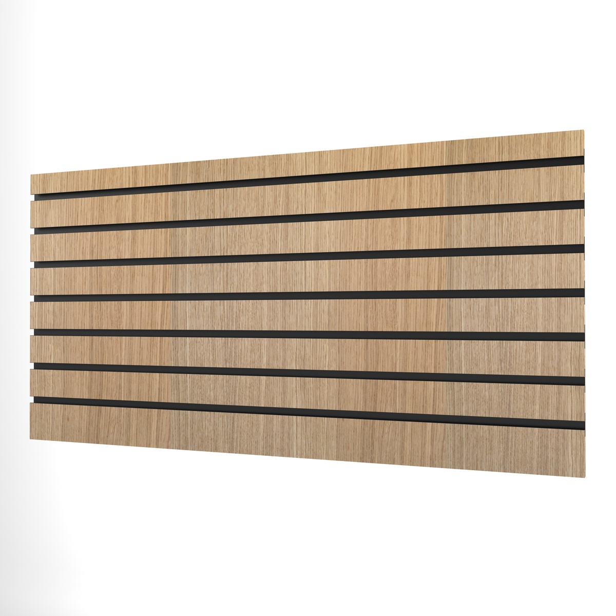 Panneau à lattes en chêne (1200mm x 600mm)