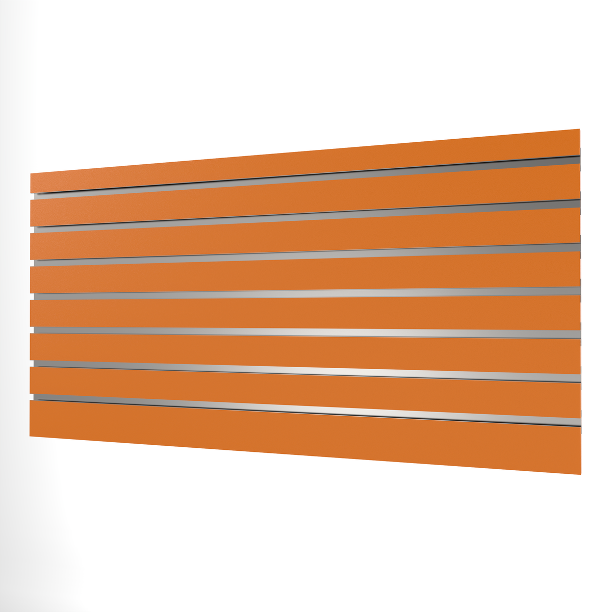 Panneau Slatwall Orange (1200mm x 600mm)