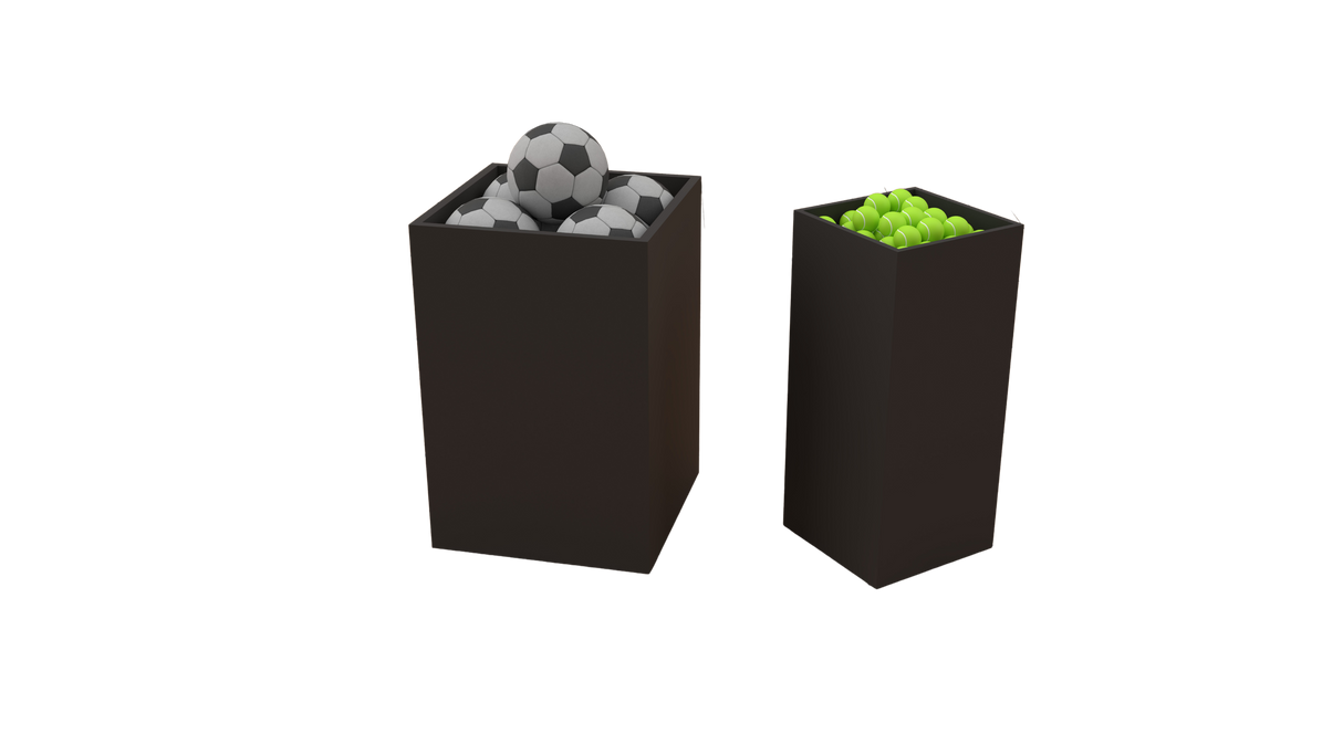 Prodejní košík černý