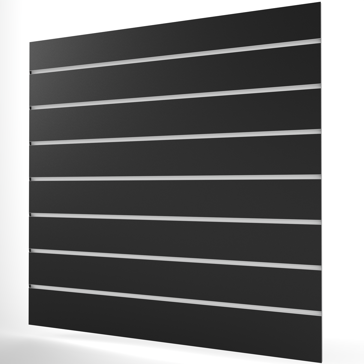 Svart Spårpanel (1200mm x 1200mm) 4ft x 4ft