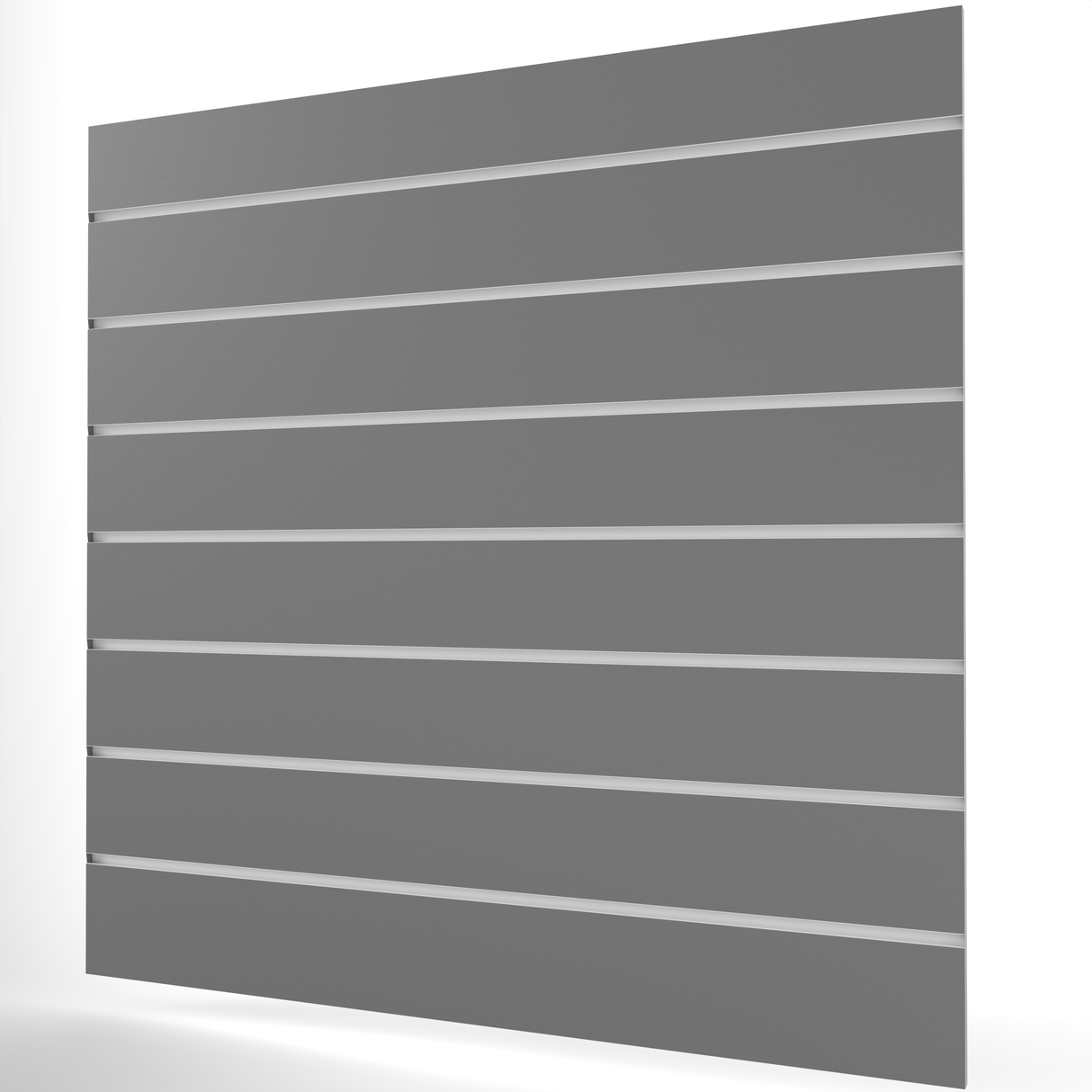 Grå Spårpanel (1200mm x 1200mm) 4ft x 4ft