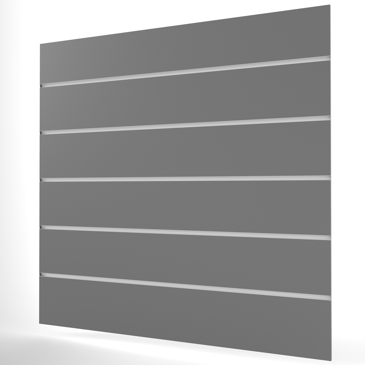 Grå Spårpanel (1200mm x 1200mm) 4ft x 4ft