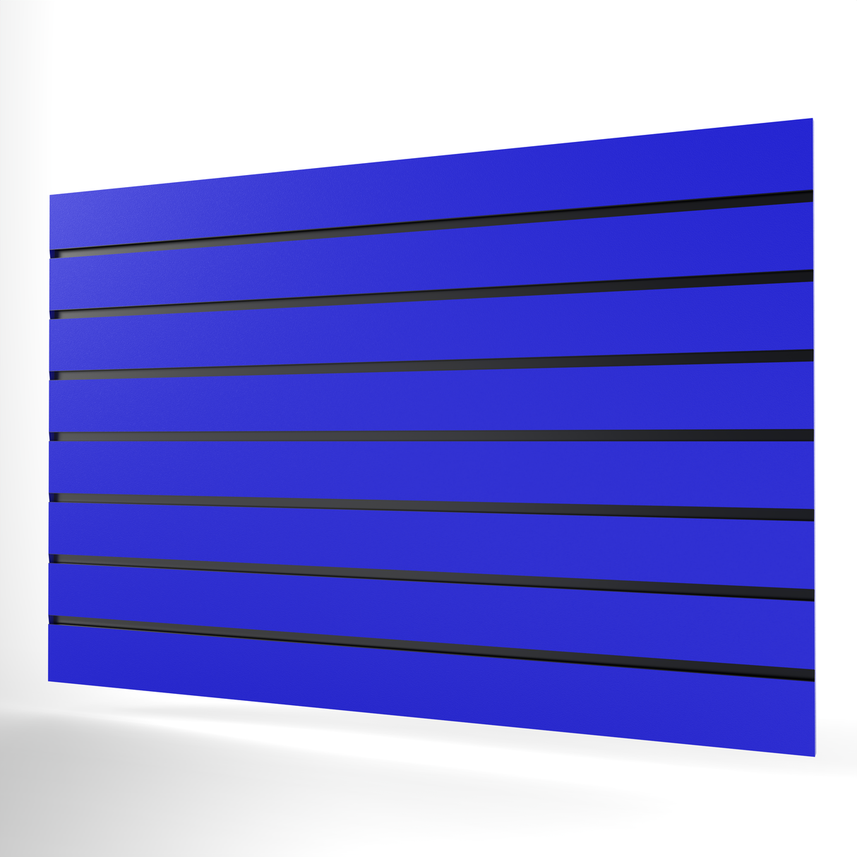 Blauwe Slatwall Paneel (1200mm x 800mm)