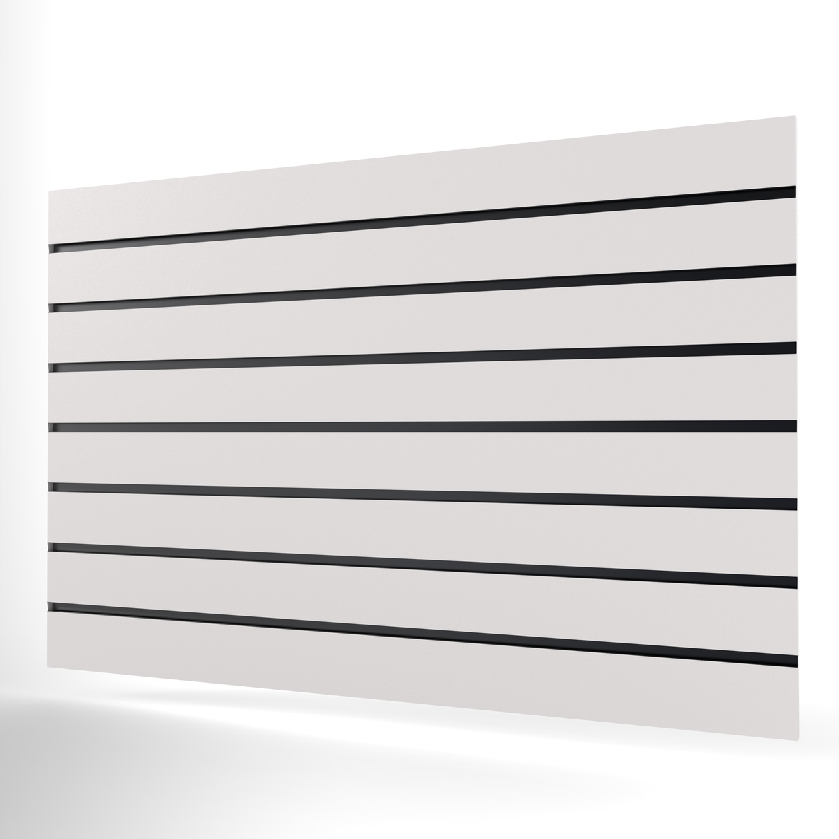 Wit Slatwall Paneel (1200mm x 800mm)