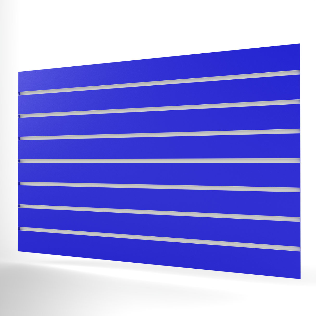 Blauwe Slatwall Paneel (1200mm x 800mm)