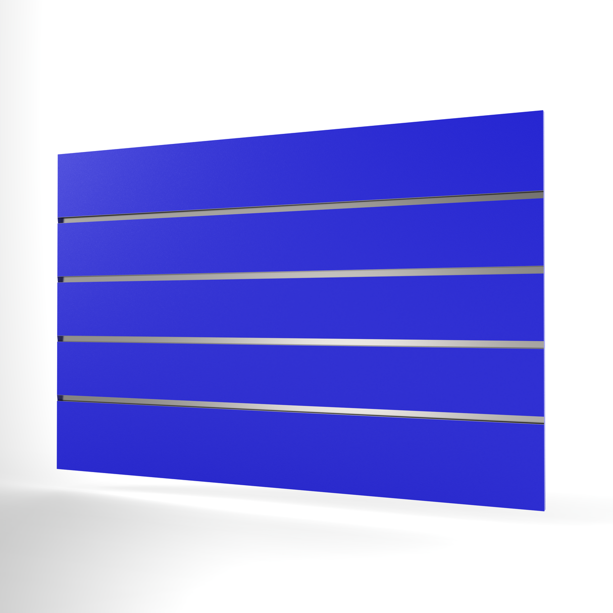Blauwe Slatwall Paneel (1200mm x 800mm)
