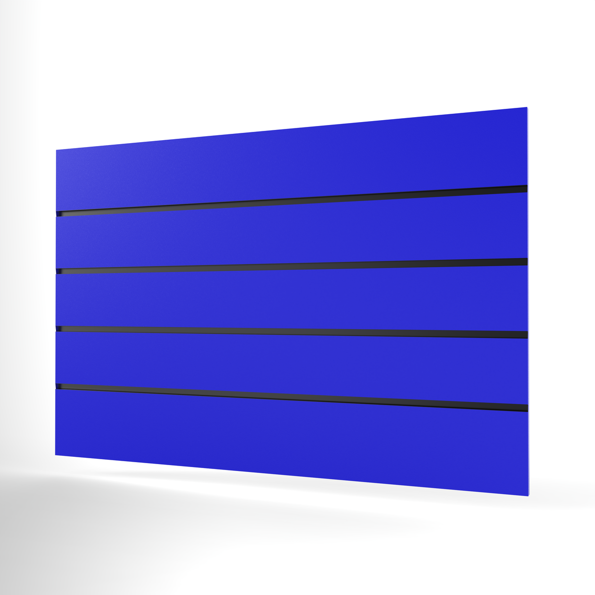 Blauwe Slatwall Paneel (1200mm x 800mm)