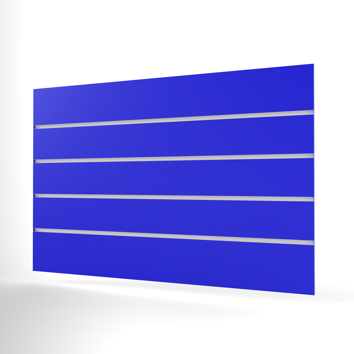 Blauwe Slatwall Paneel (1200mm x 800mm)