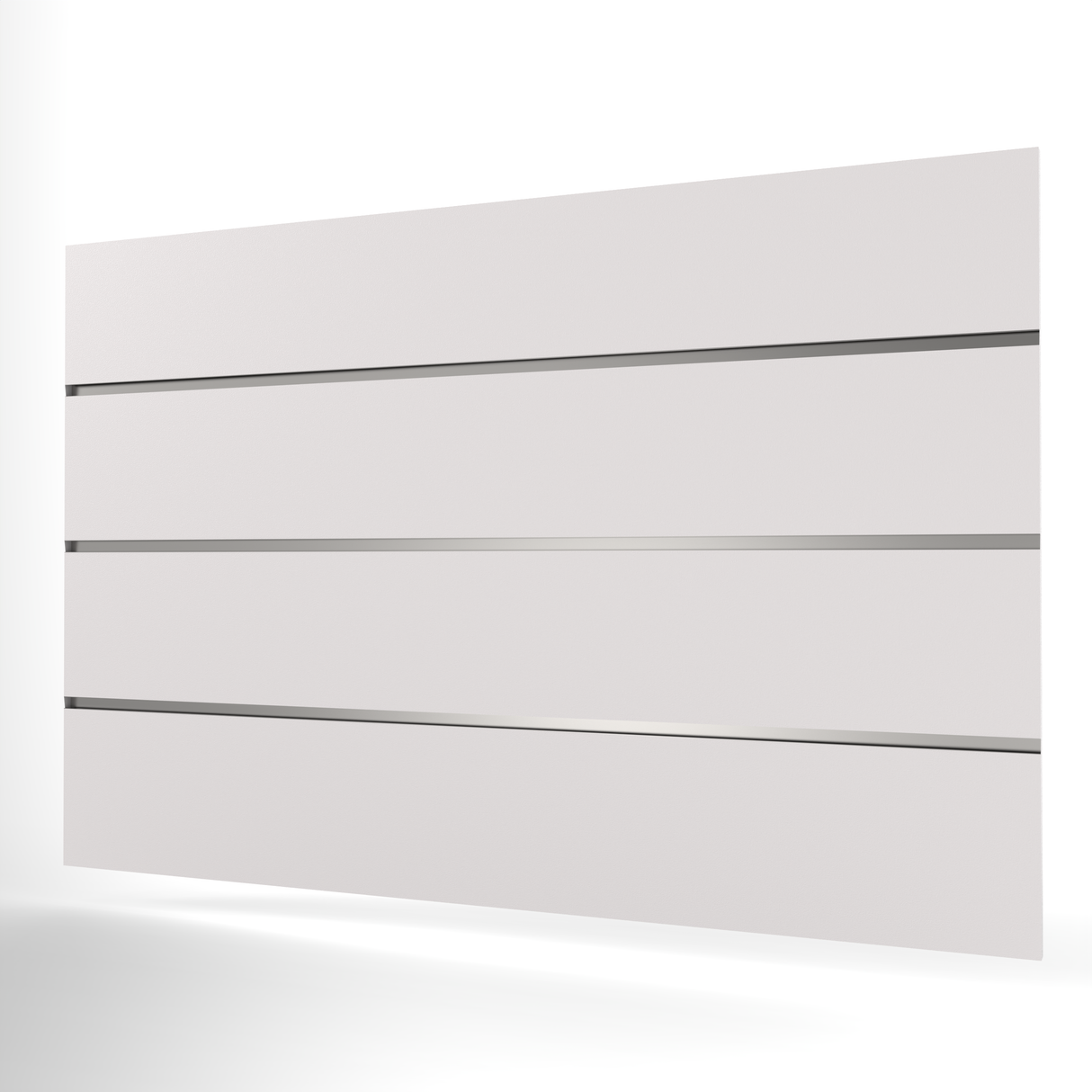 Wit Slatwall Paneel (1200mm x 800mm)