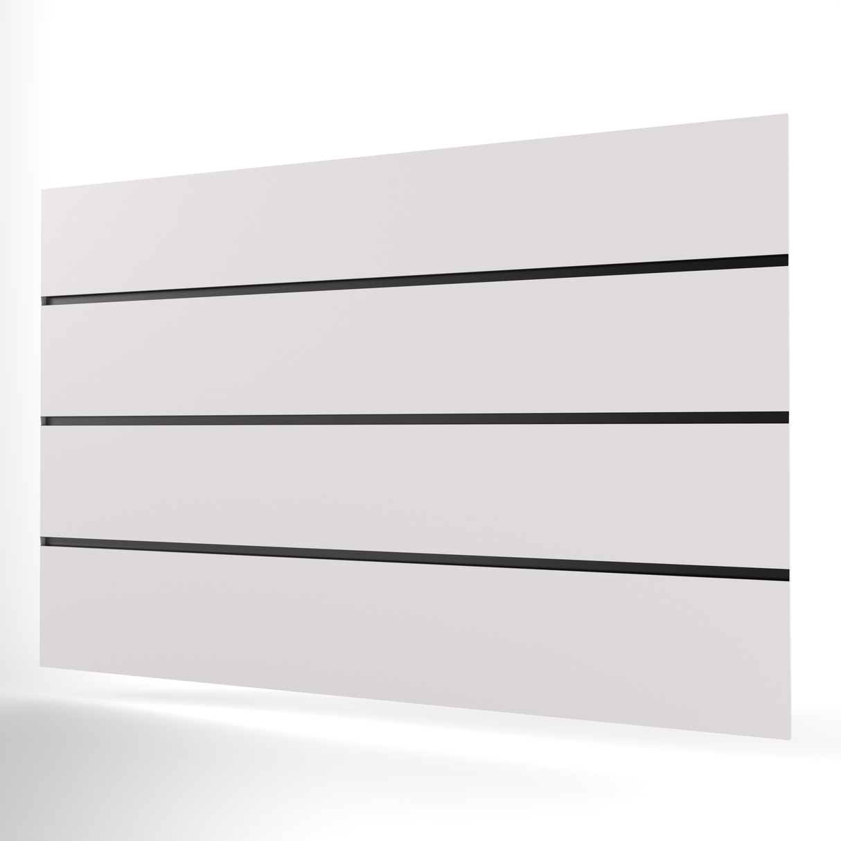 Wit Slatwall Paneel (1200mm x 800mm)