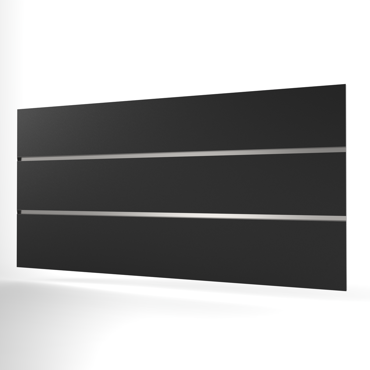 Svart Spårpanel (1200mm x 600mm)