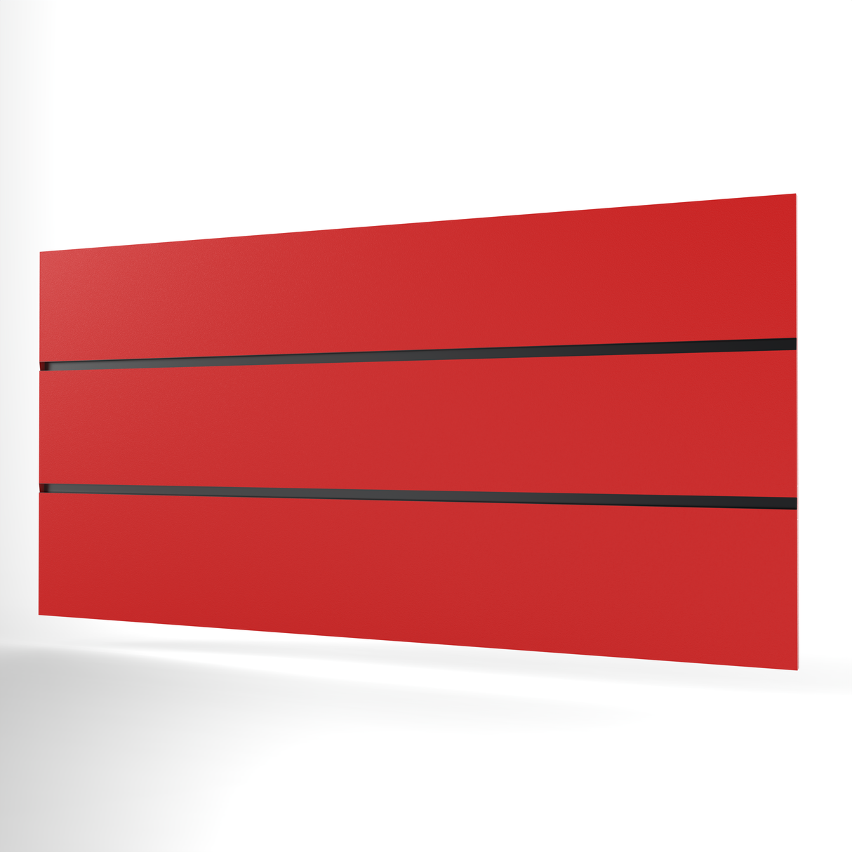 Röd Spårpanel (1200mm x 600mm)