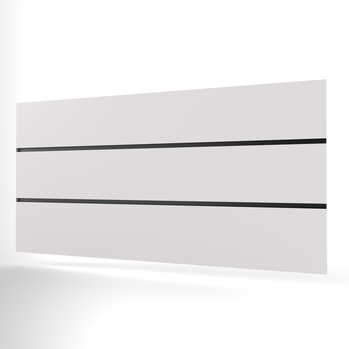 Vit Spårpanel (1200mm x 600mm)