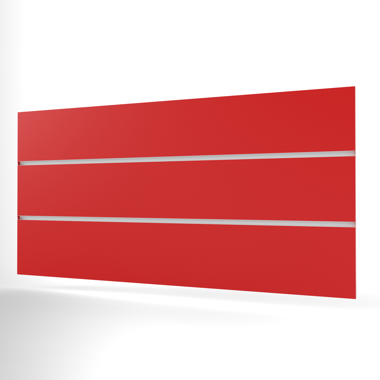 Röd Spårpanel (1200mm x 600mm)