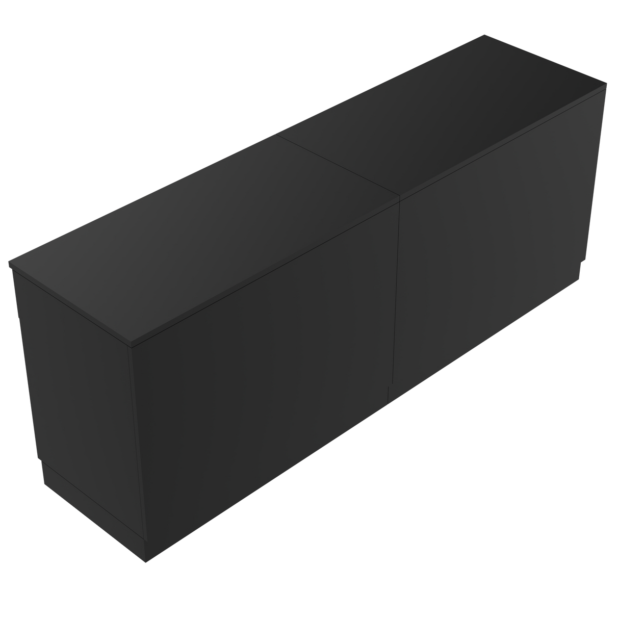 Butiksdisk I, Svart/Svart