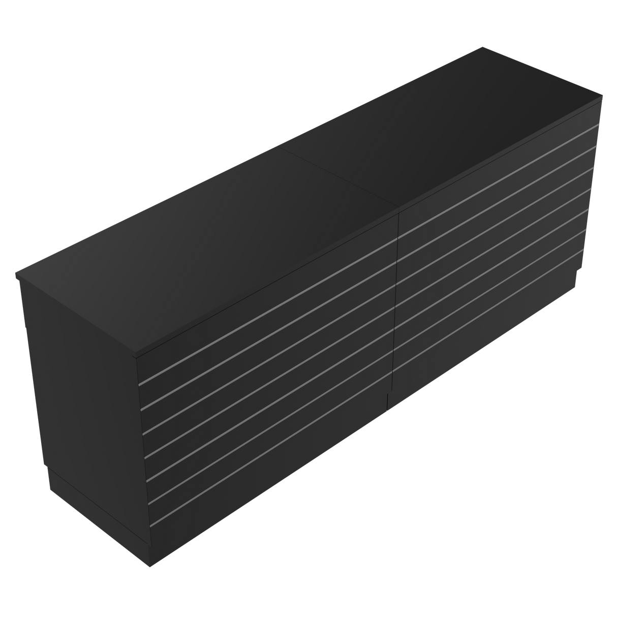 Butiksdisk I, Svart/Svart