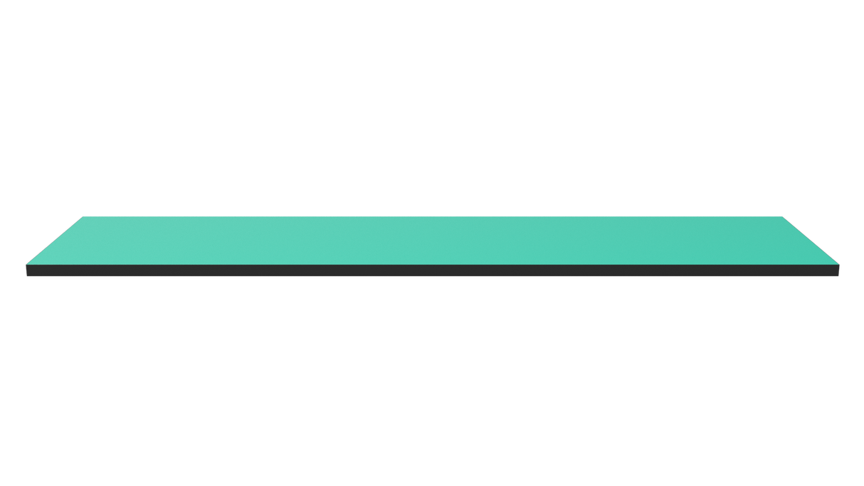 Houten plank 1200x300 teal