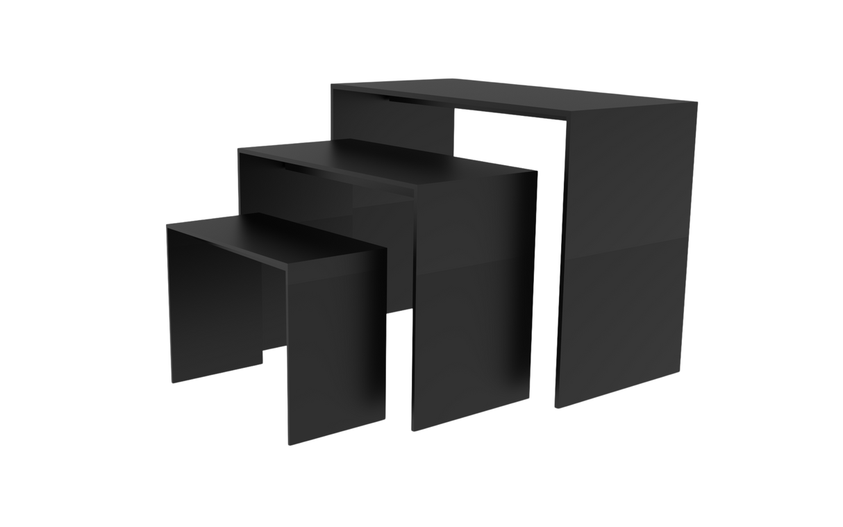 Utställningsbord Black