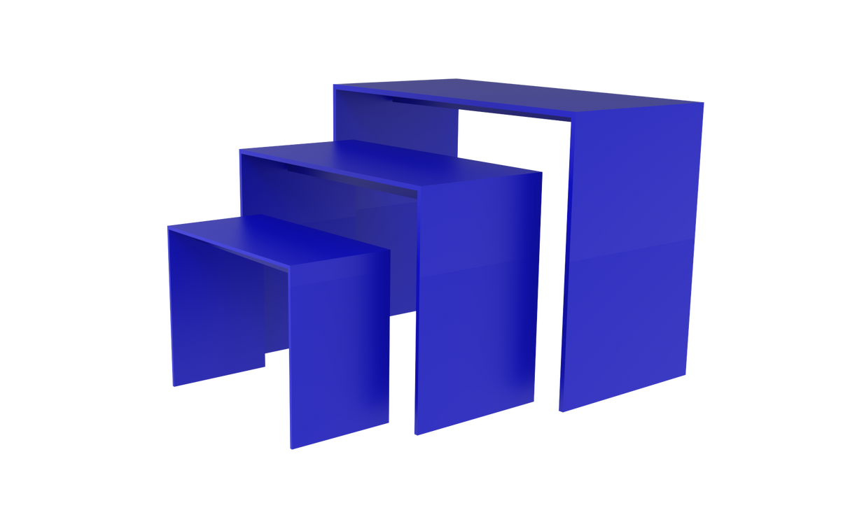 Utställningsbord Blue