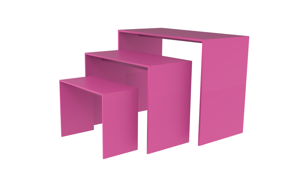 Utställningsbord Pink