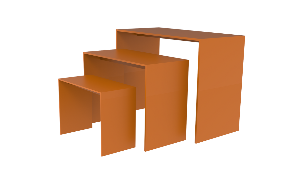 Utställningsbord Orange