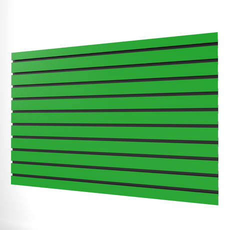 Green Slatwall Panel (1200mm x 800mm)
