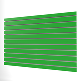 Green Slatwall Panel (1200mm x 800mm)