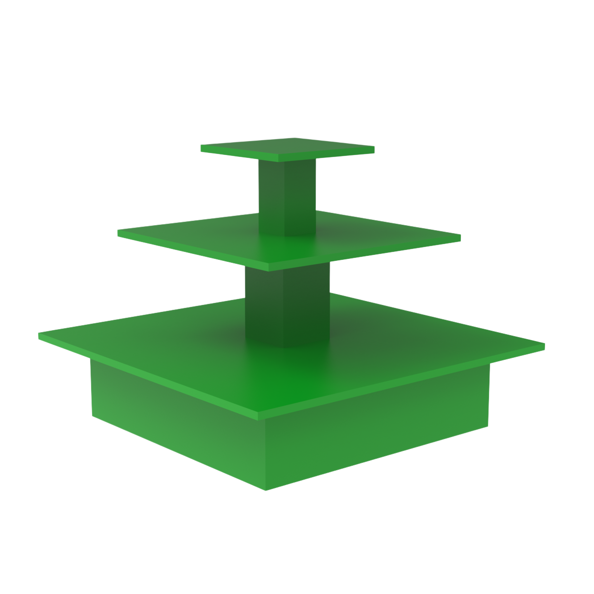 Pyramid table Green