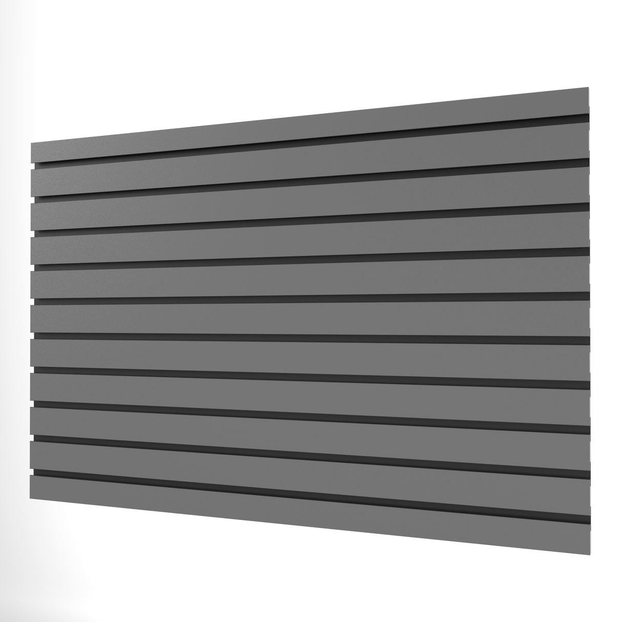 Grey Slatwall Panel (1200mm x 800mm)