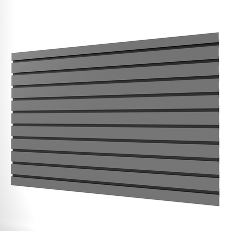 Grey Slatwall Panel (1200mm x 800mm)