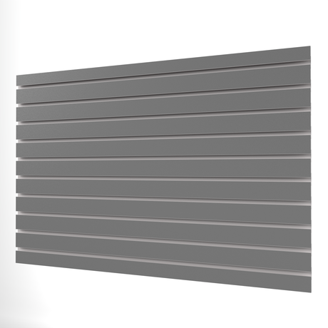 Grey Slatwall Panel (1200mm x 800mm)