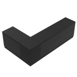 Butiksdisk L, Svart/Svart.