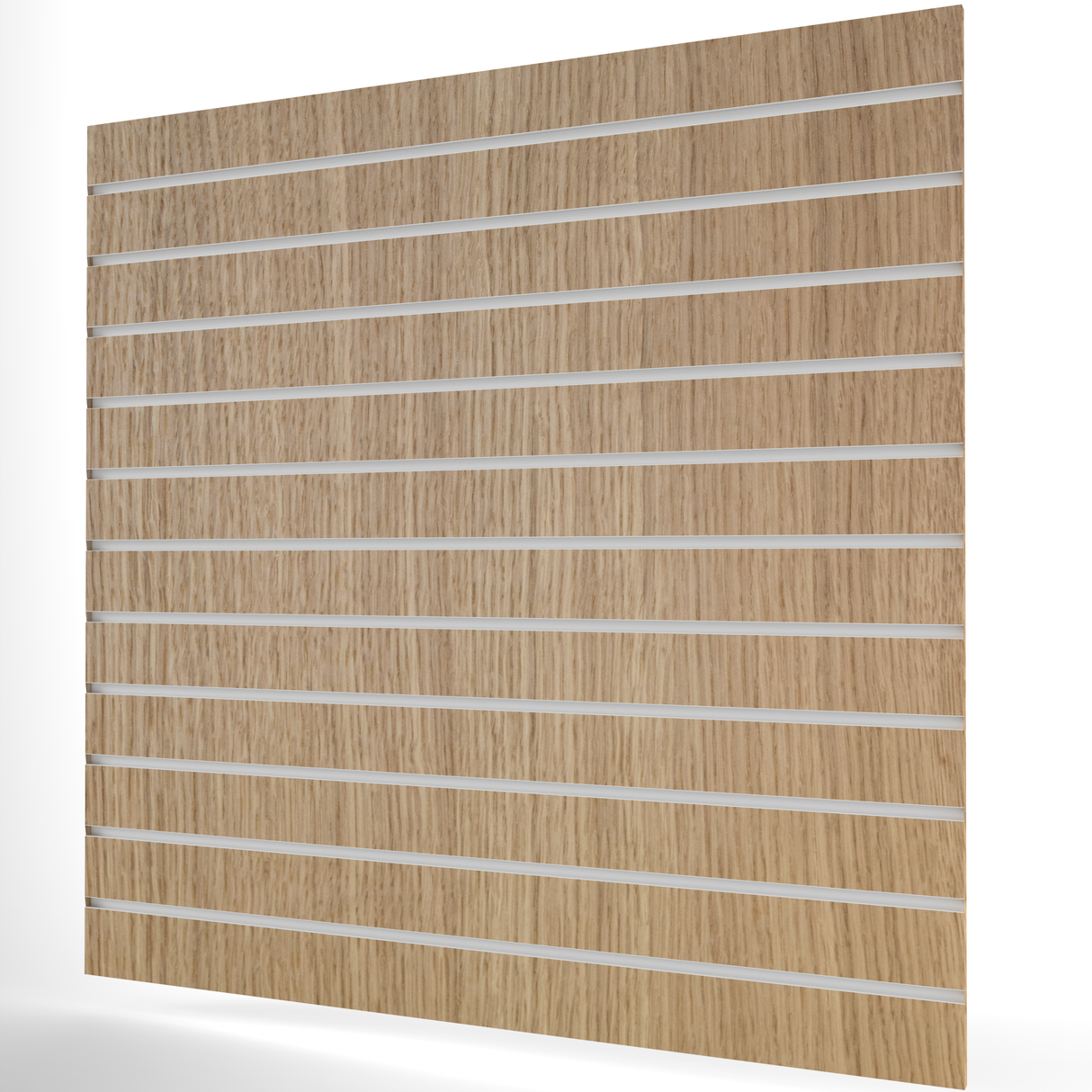 Eiken Slatwall Paneel (1200mm x 1200mm) 4ft x 4ft