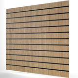 Eiken Slatwall Paneel (1200mm x 1200mm) 4ft x 4ft