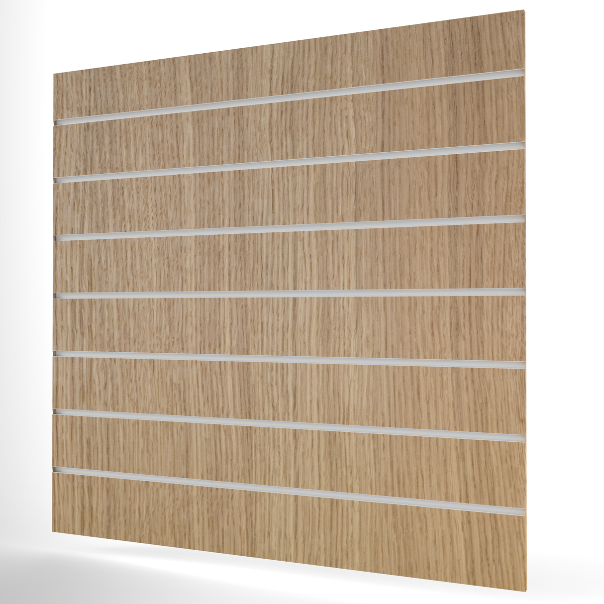 Eiken Slatwall Paneel (1200mm x 1200mm) 4ft x 4ft