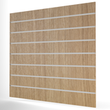 Eiken Slatwall Paneel (1200mm x 1200mm) 4ft x 4ft