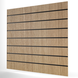 Eiken Slatwall Paneel (1200mm x 1200mm) 4ft x 4ft