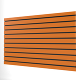 Orange Slatwall Panel (1200mm x 800mm)