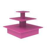 Table pyramide rose