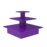 Pyramidový stůl Fialový