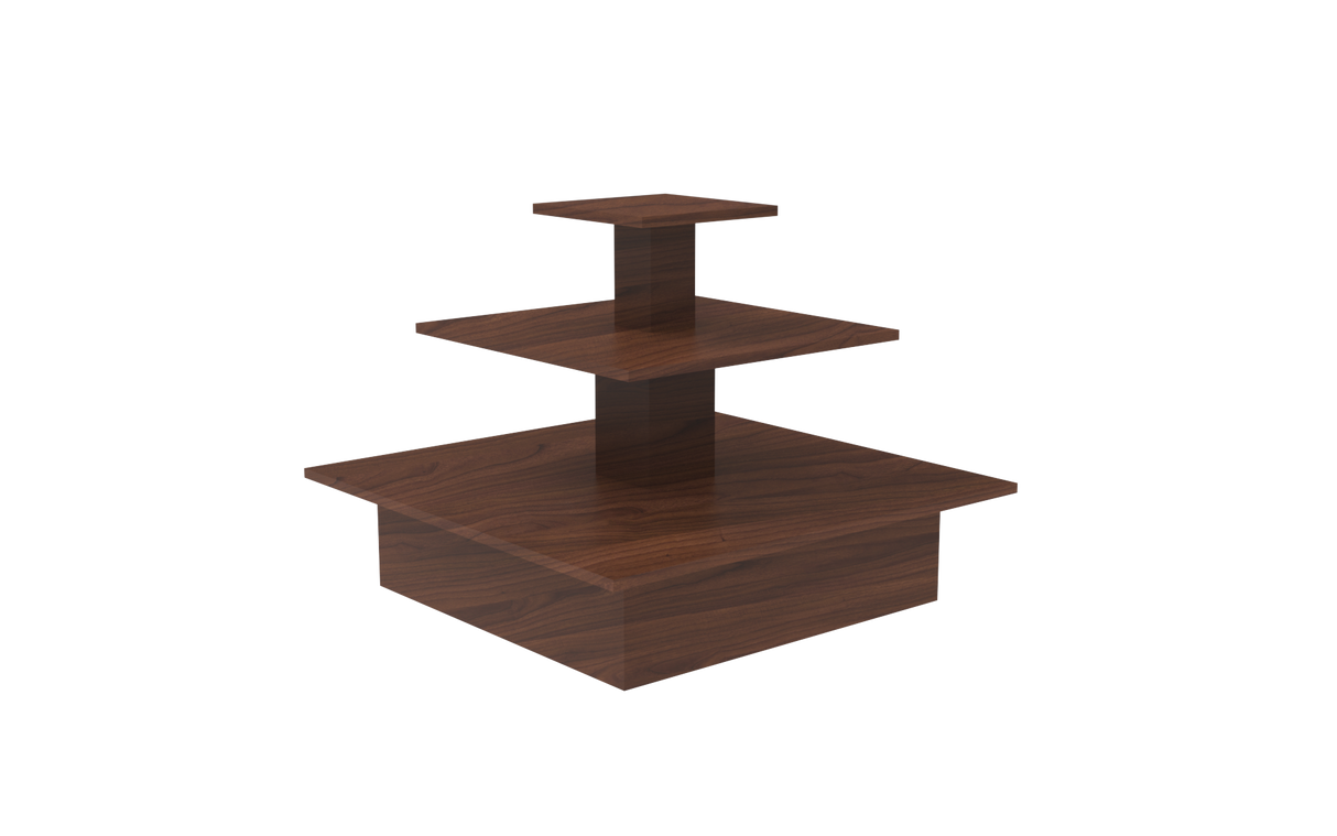Pyramidbord Valnöt