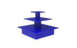 Pyramidbord Blå