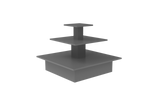 Pyramidbord Grå
