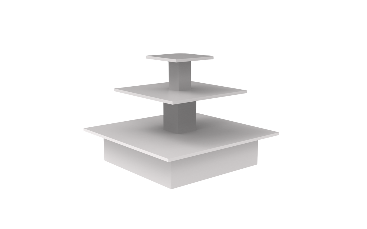 Pyramidbord Vit